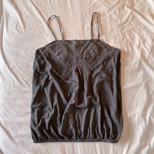 American Eagle Grey Blouse